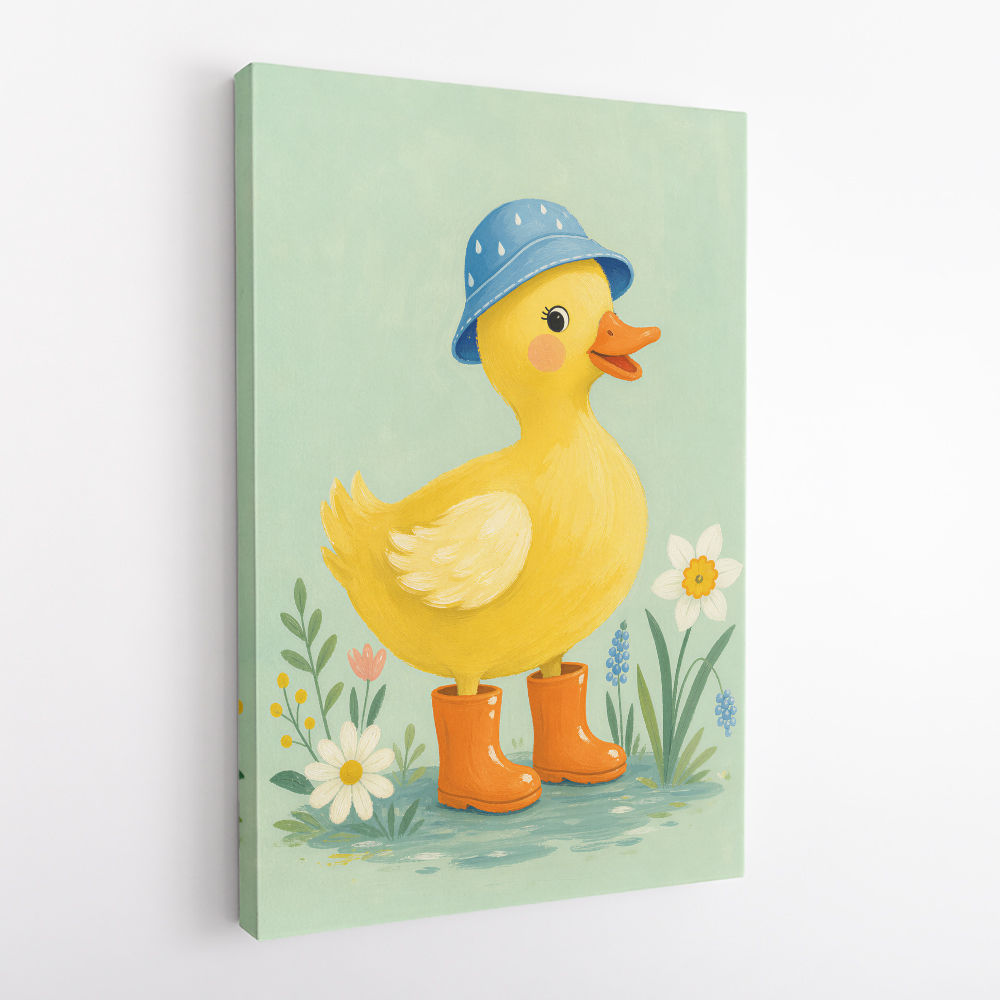 Duck in Rain Boots