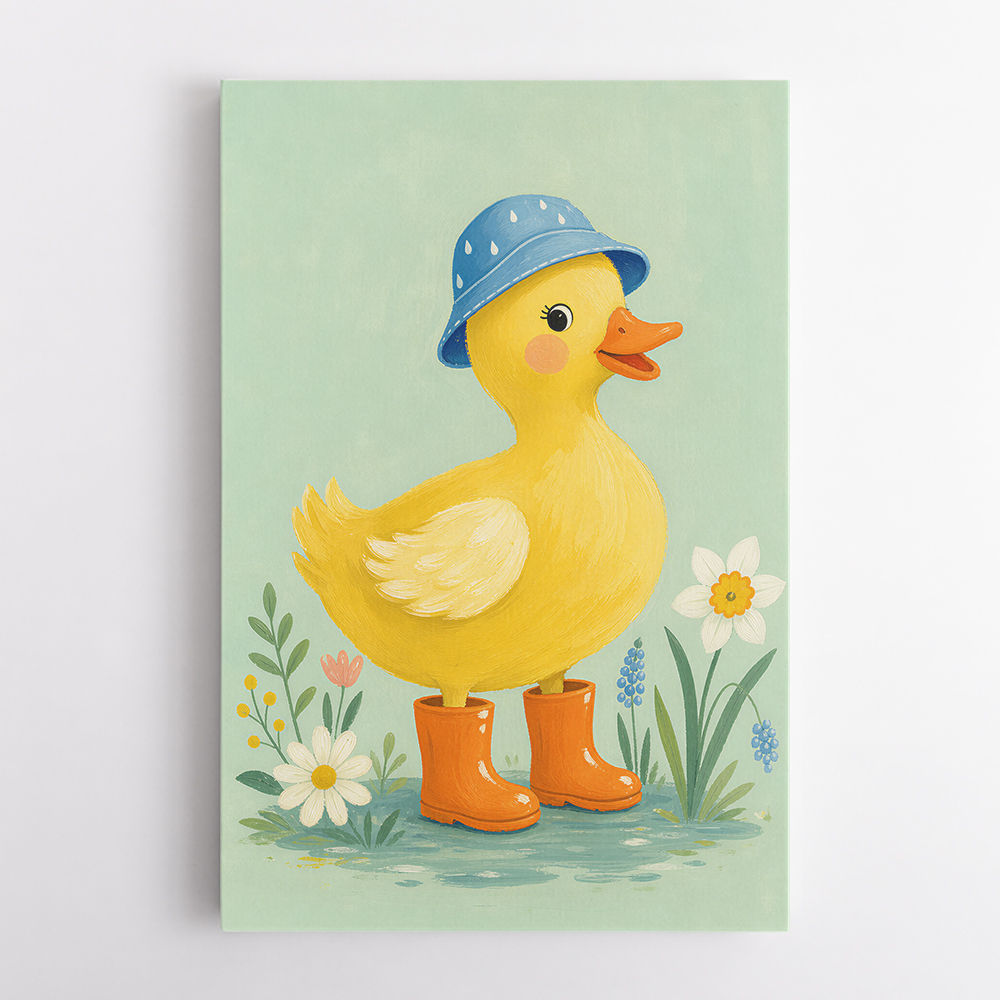 Duck in Rain Boots