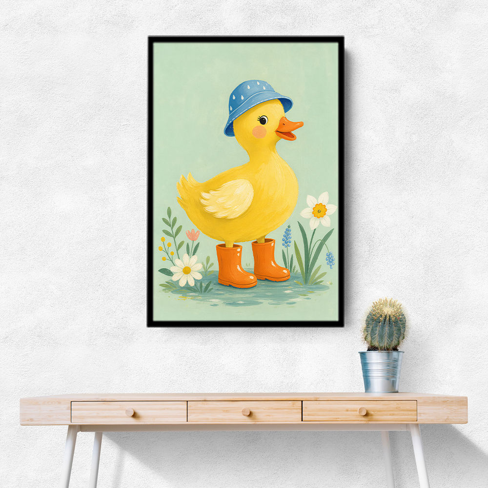 Duck in Rain Boots
