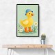 Duck in Rain Boots