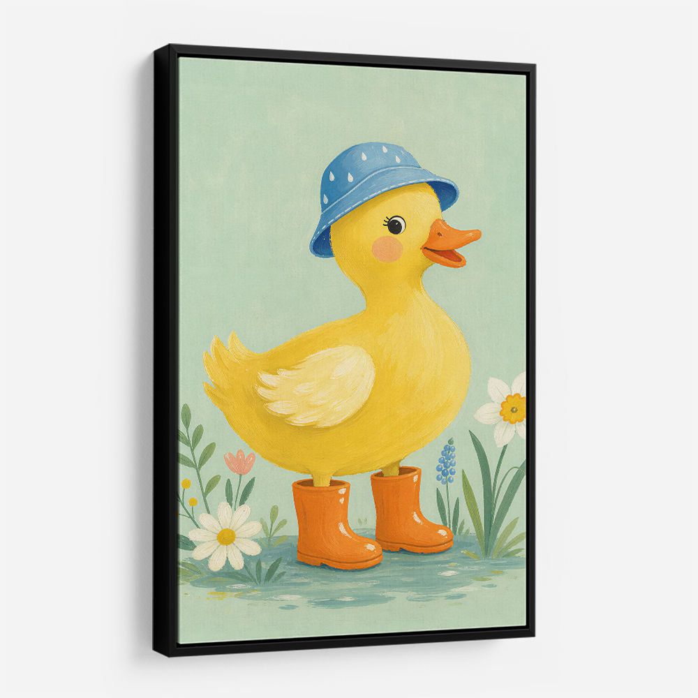Duck in Rain Boots