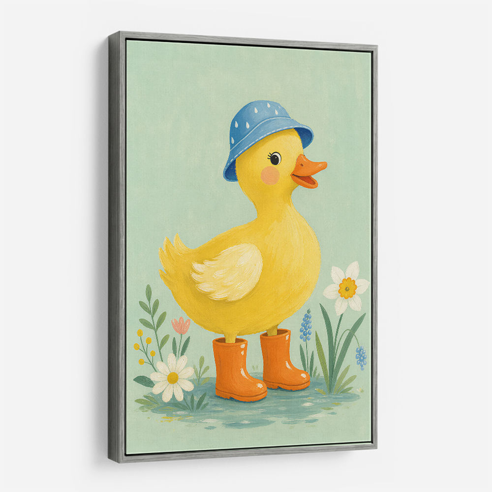 Duck in Rain Boots