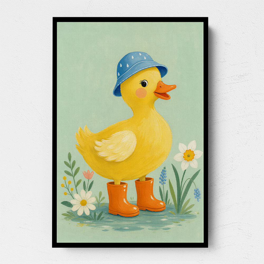 Duck in Rain Boots