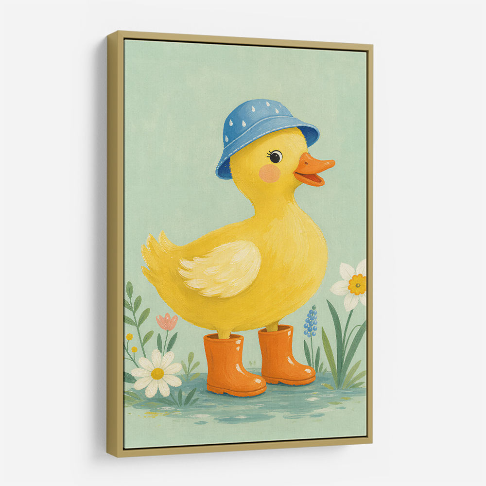 Duck in Rain Boots