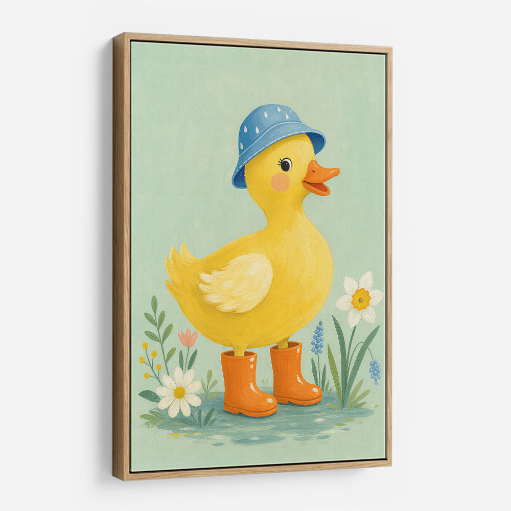 Duck in Rain Boots
