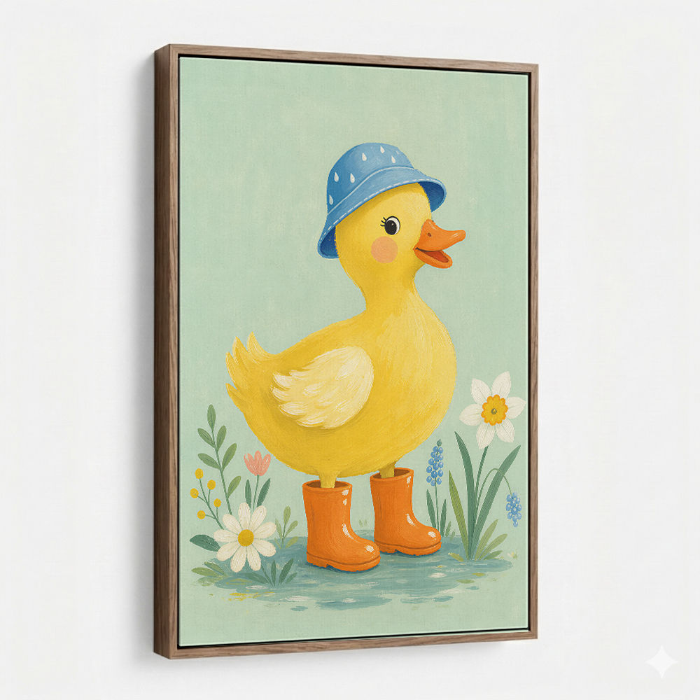 Duck in Rain Boots