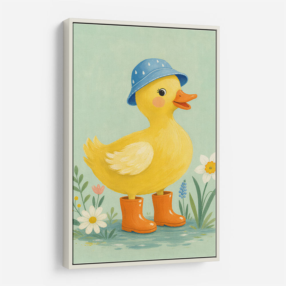 Duck in Rain Boots
