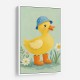 Duck in Rain Boots