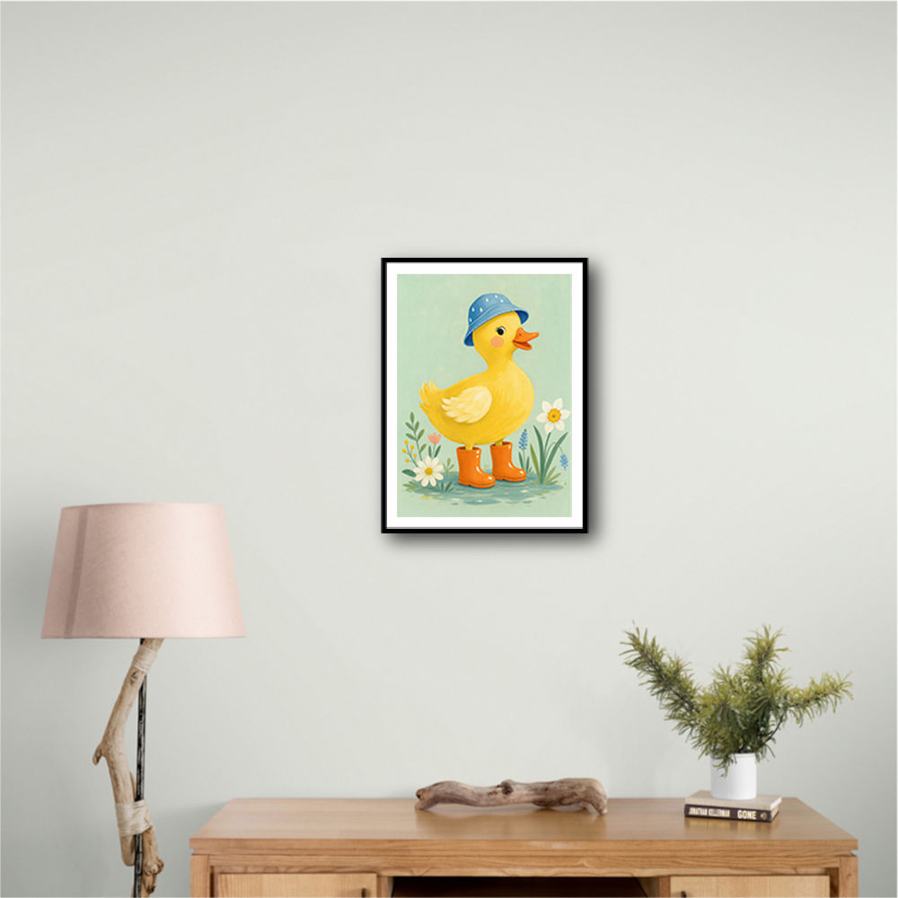 Duck in Rain Boots