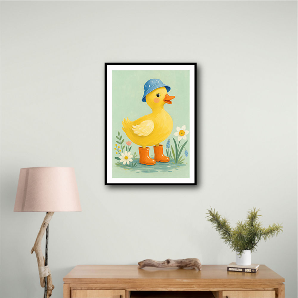 Duck in Rain Boots