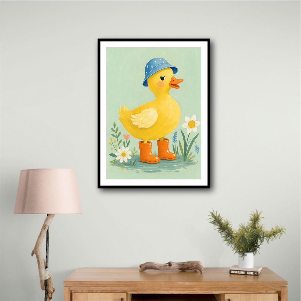 Duck in Rain Boots