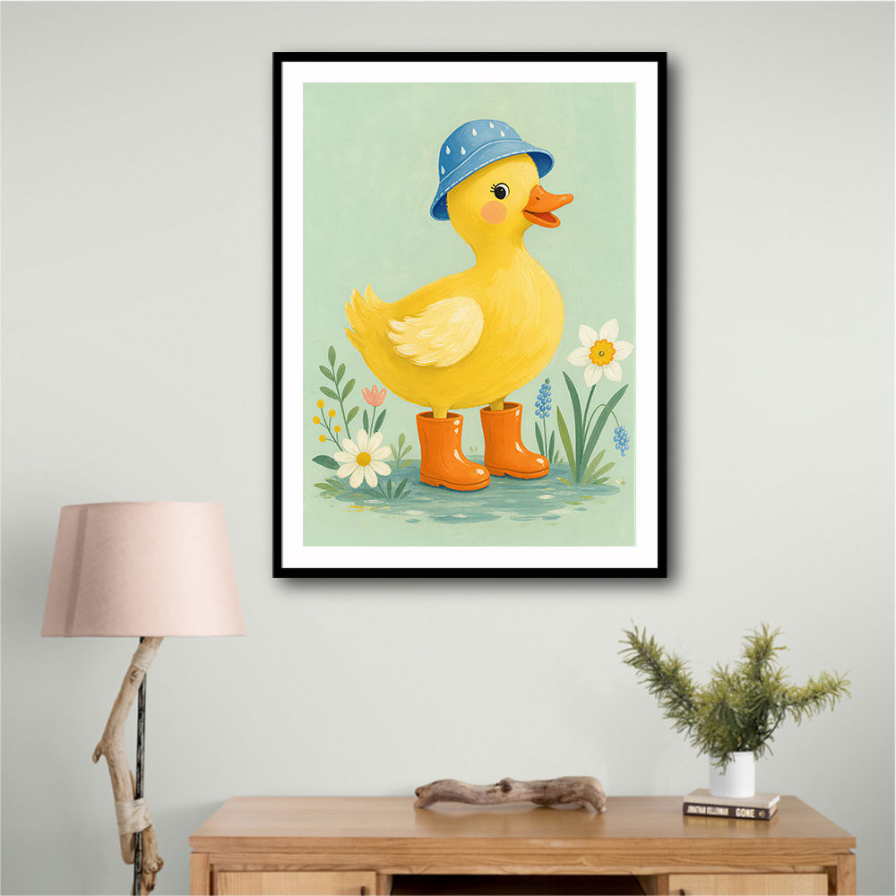 Duck in Rain Boots