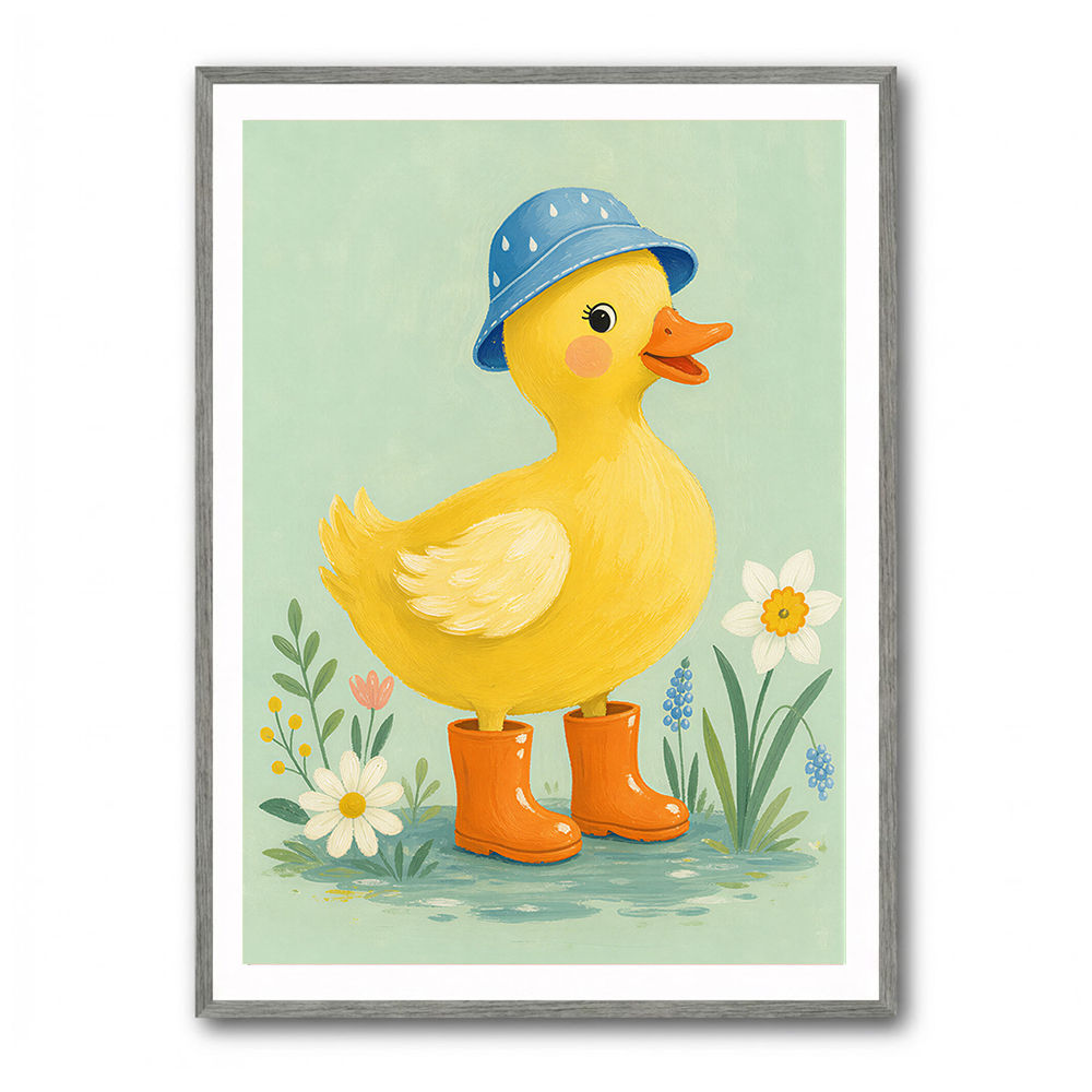 Duck in Rain Boots