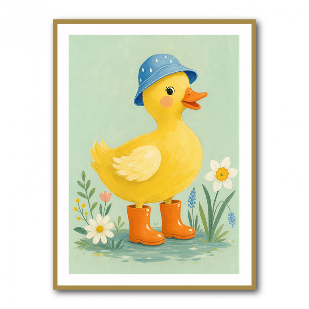 Duck in Rain Boots