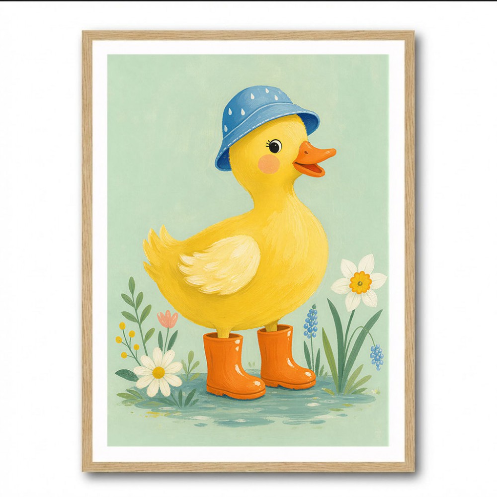 Duck in Rain Boots