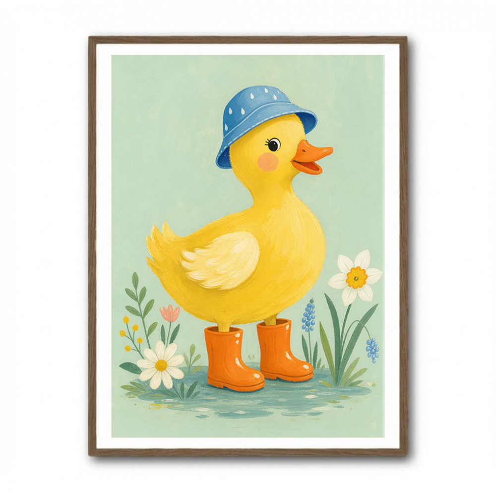 Duck in Rain Boots