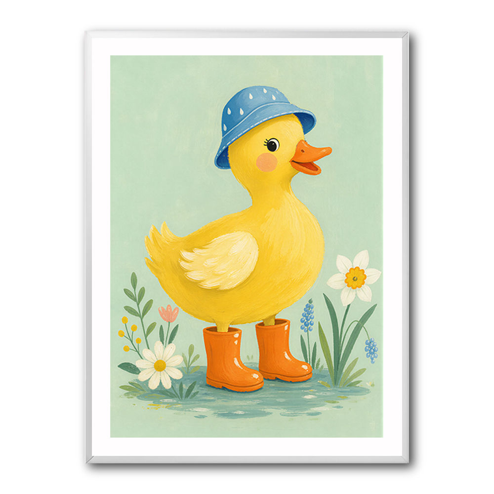 Duck in Rain Boots