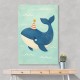 Whale With Party Hat
