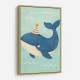 Whale With Party Hat