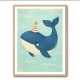 Whale With Party Hat