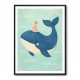 Whale With Party Hat