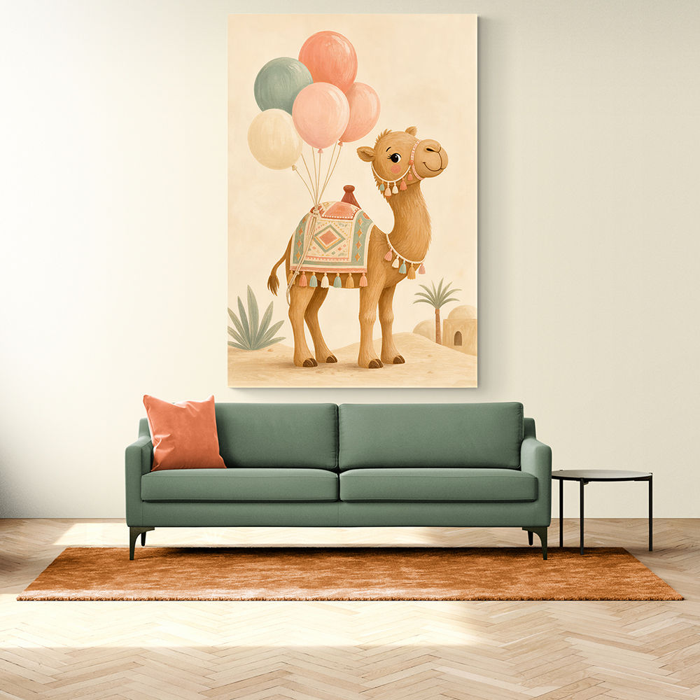 Camel With Balloons