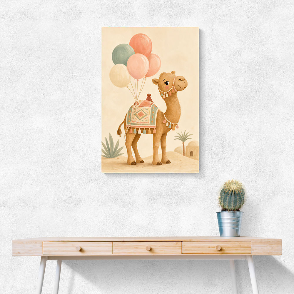 Camel With Balloons