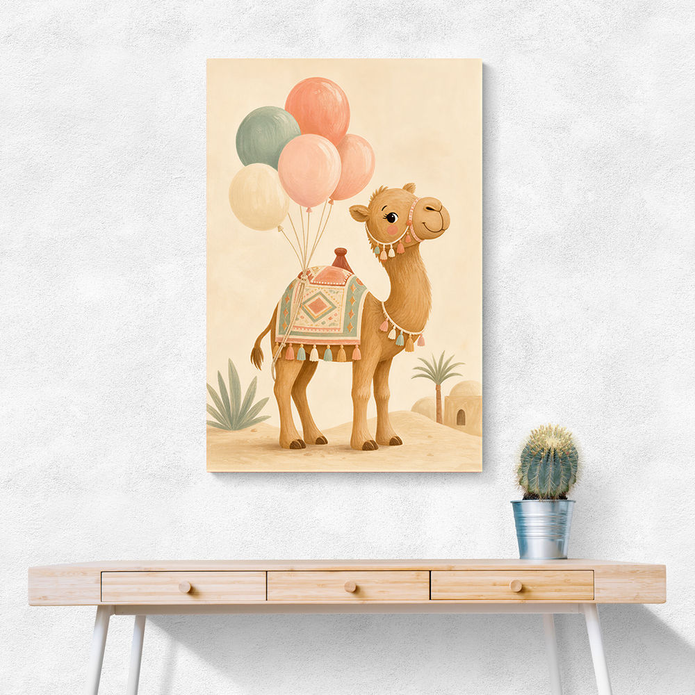 Camel With Balloons