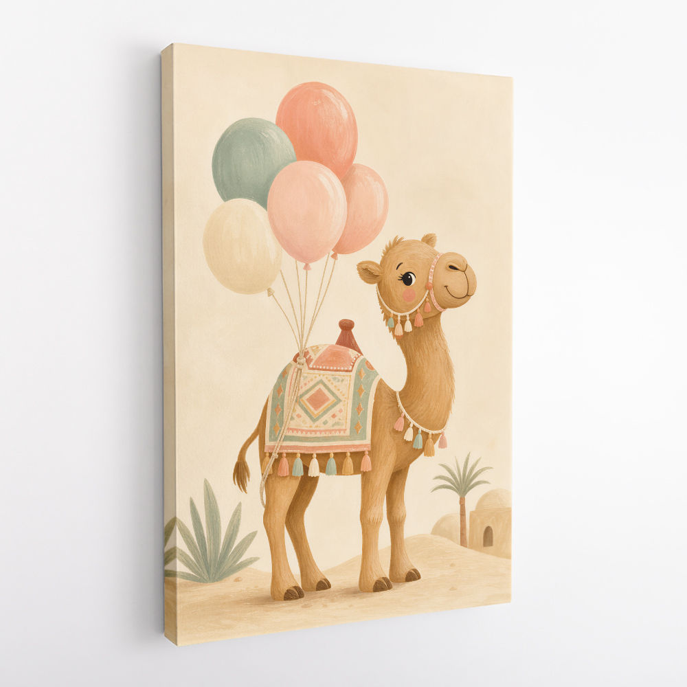 Camel With Balloons