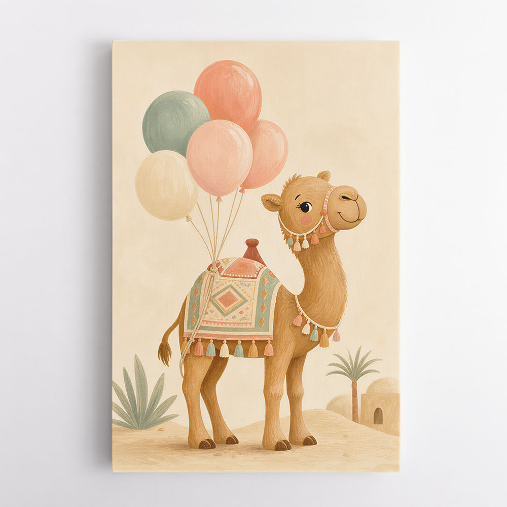 Camel With Balloons