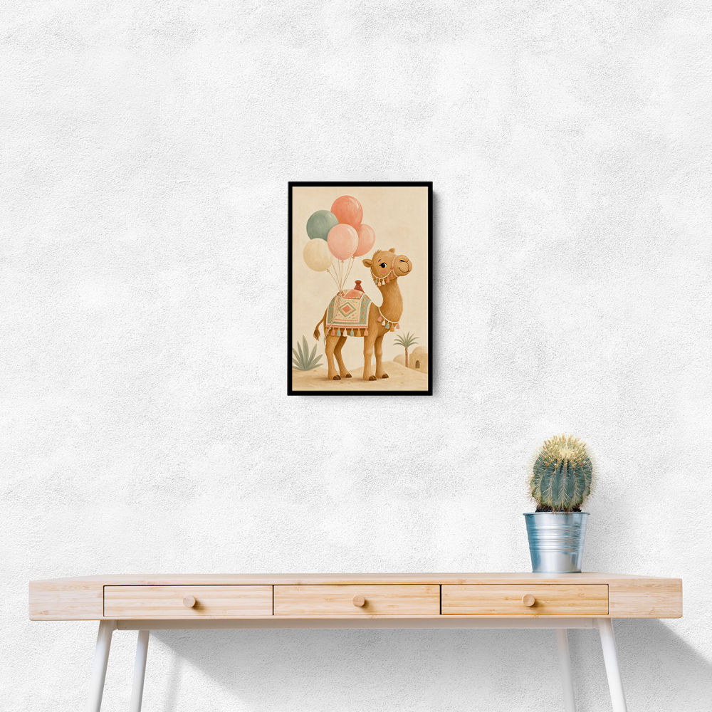 Camel With Balloons