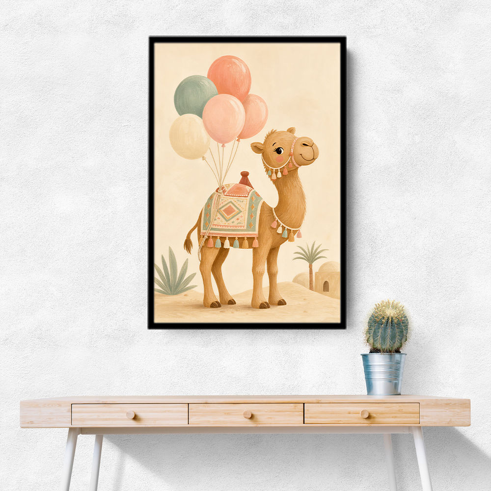 Camel With Balloons