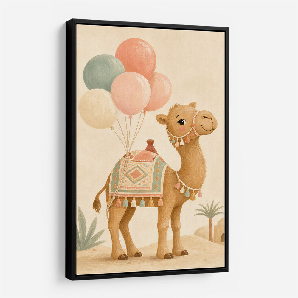 Camel With Balloons