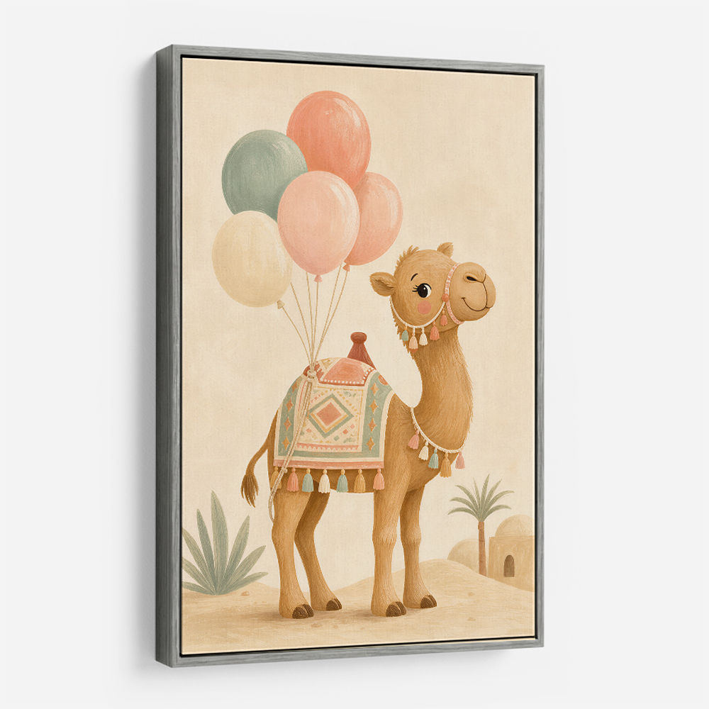 Camel With Balloons