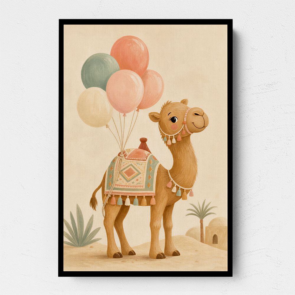 Camel With Balloons