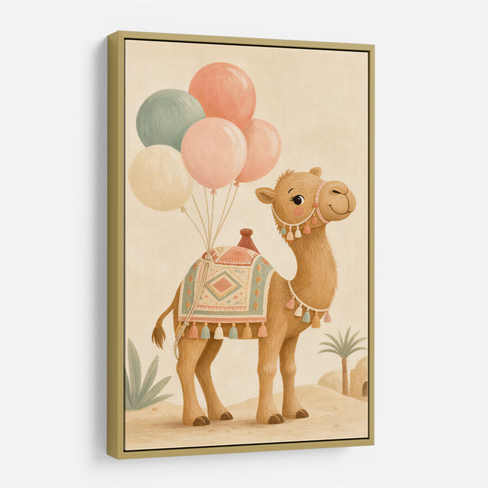 Camel With Balloons