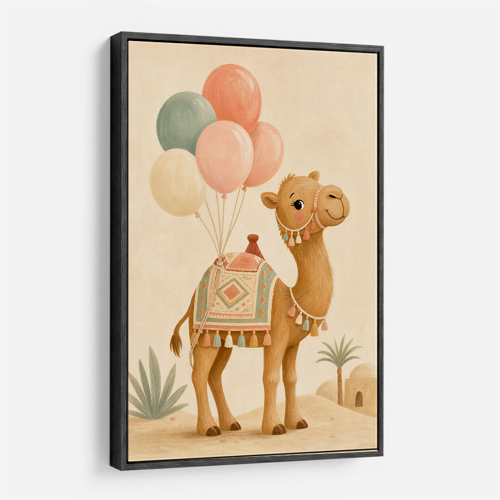 Camel With Balloons