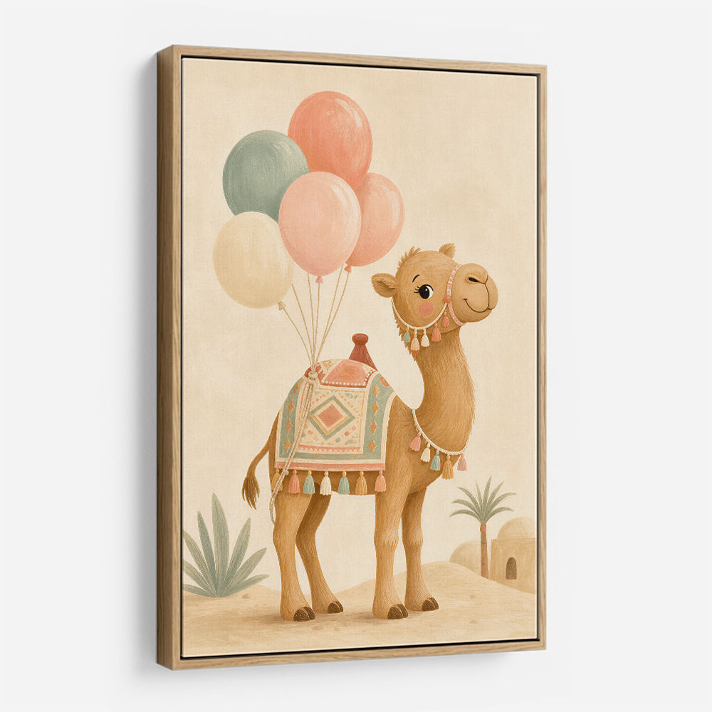 Camel With Balloons