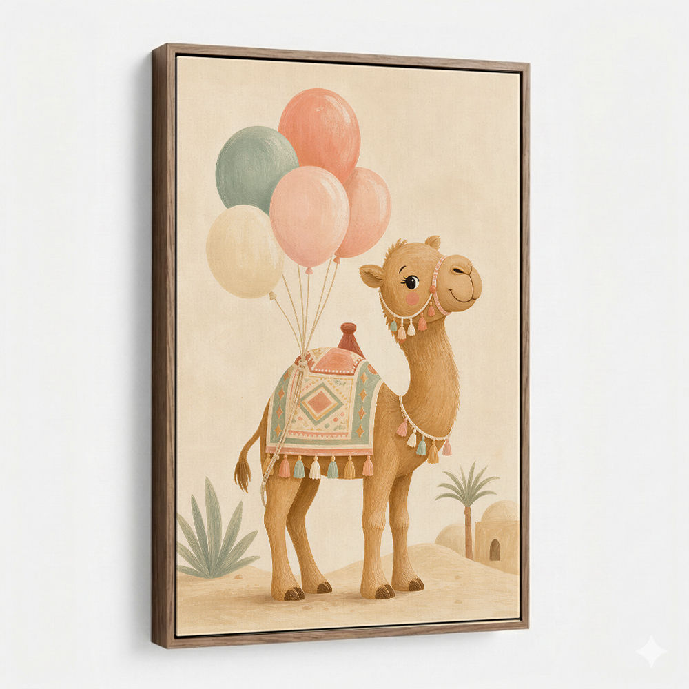 Camel With Balloons