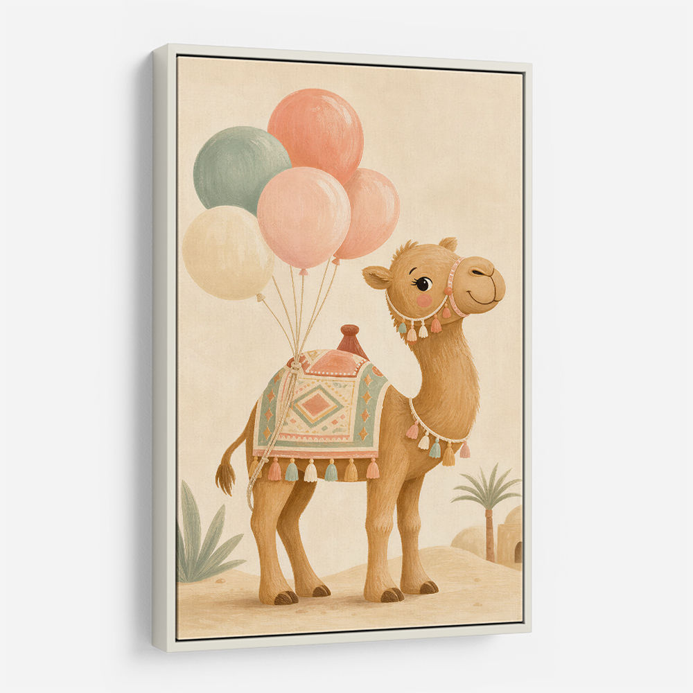 Camel With Balloons
