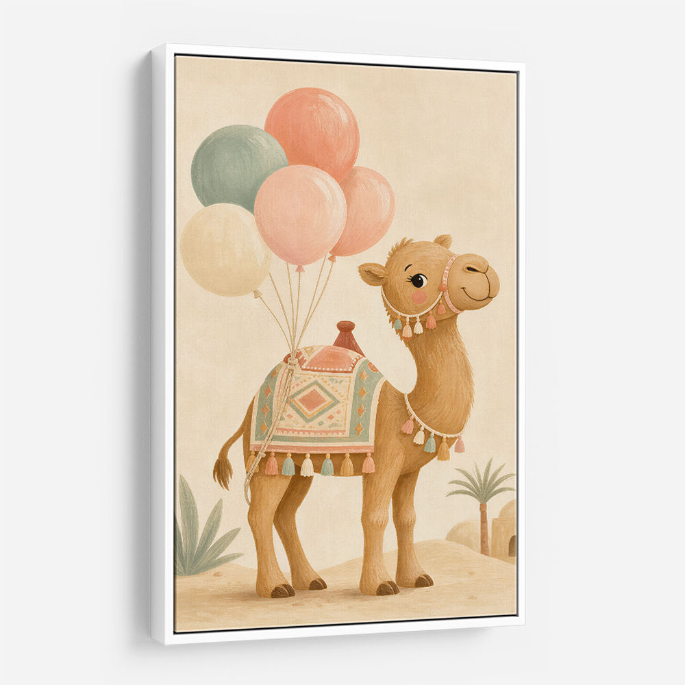 Camel With Balloons