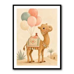 Camel With Balloons
