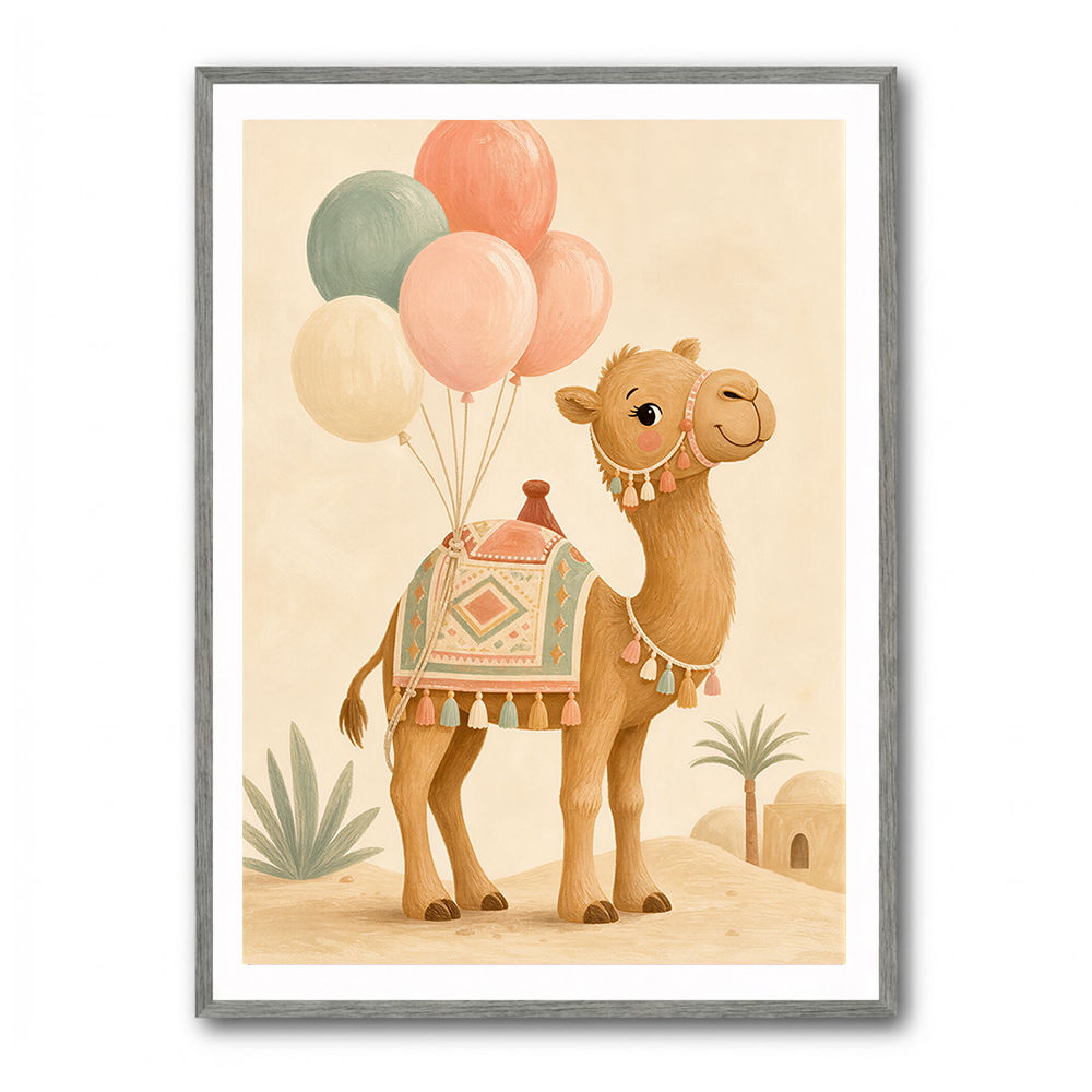 Camel With Balloons