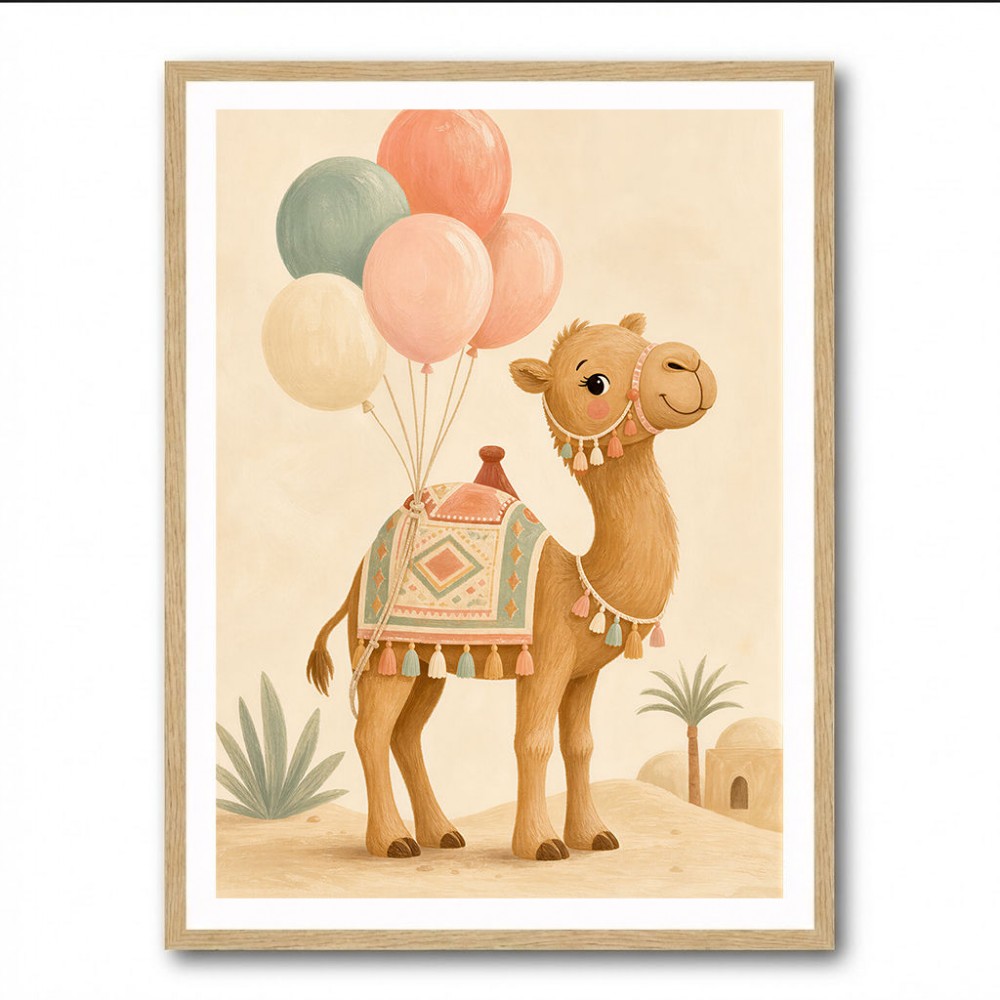 Camel With Balloons