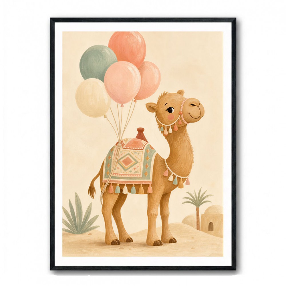 Camel With Balloons