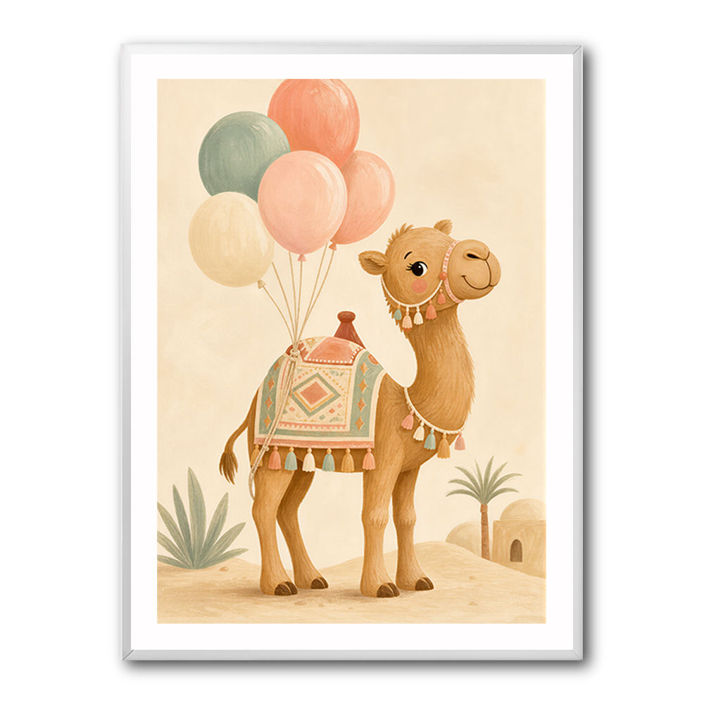 Camel With Balloons