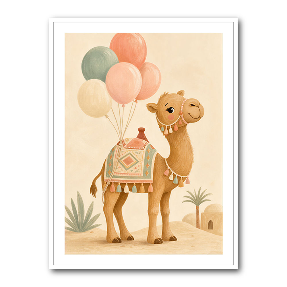 Camel With Balloons