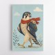 Falcon With Backpack