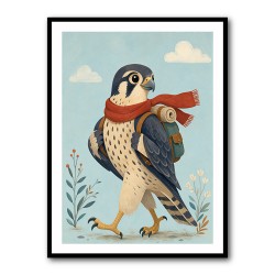 Falcon With Backpack