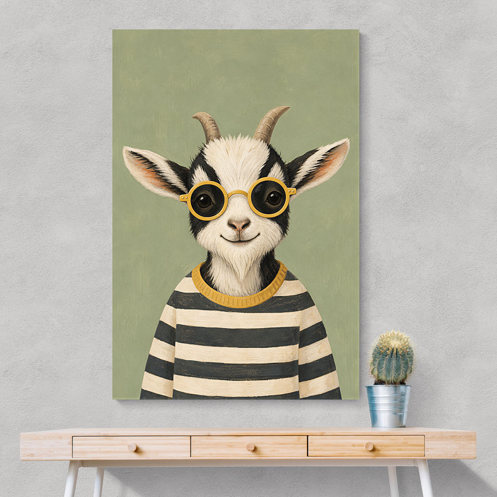 Goat With Sunglasses